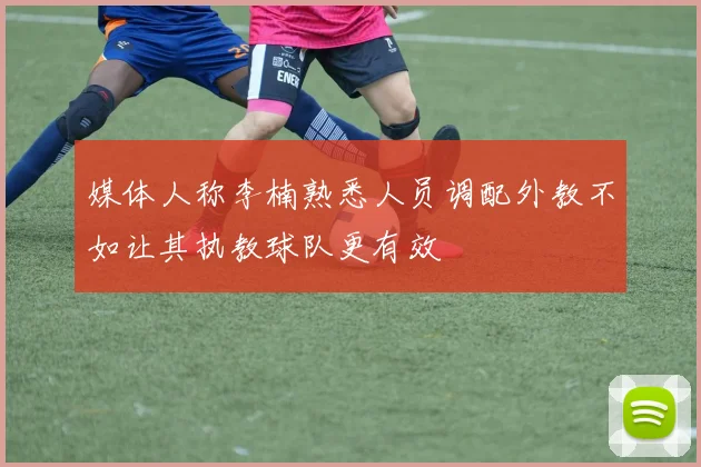 媒体人称李楠熟悉人员调配外教不如让其执教球队更有效